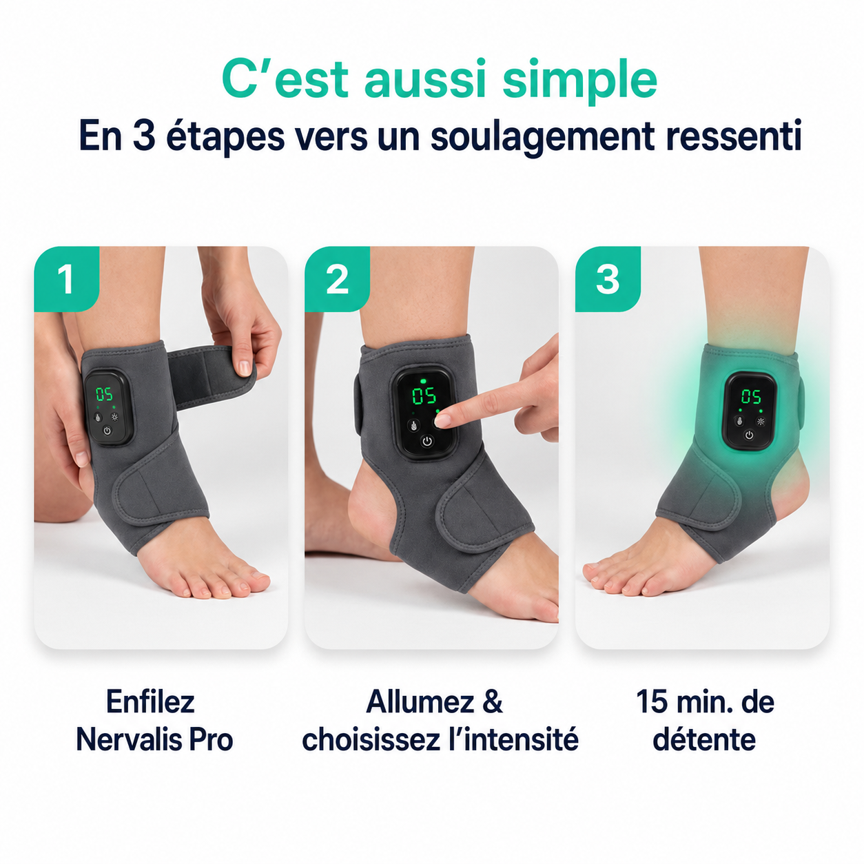 Nervalis Pro - Thérapie du Pied 4-en-1