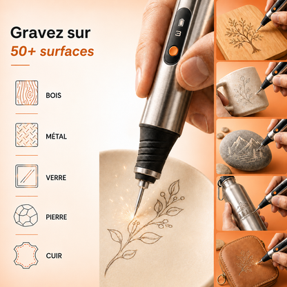 Gravéa™ – Stylo Graveur de Précision